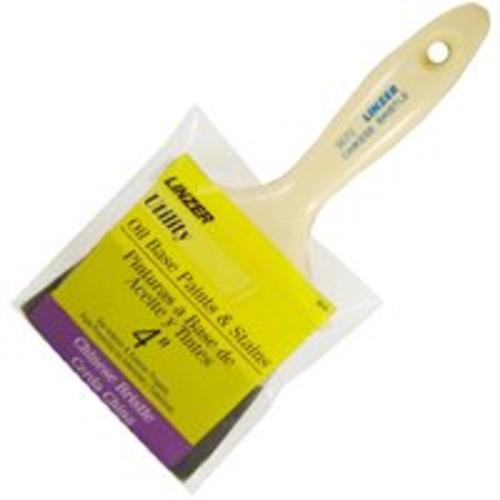 Linzer 3670 Varnish/Wall Paint Brush, 4"