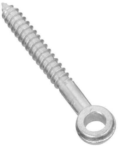 Stanley Hinge Screw Eye, Zinc Plated, 1/2" x 4"