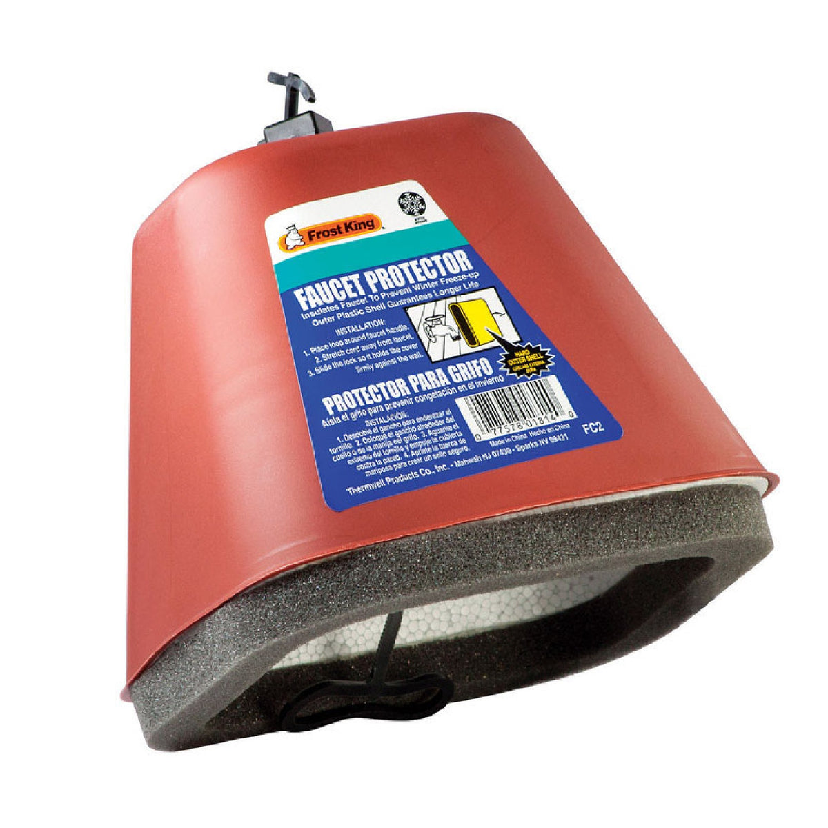 Frost King FC2 Outdoor Plastic Faucet Cover, To Prevent Freeze