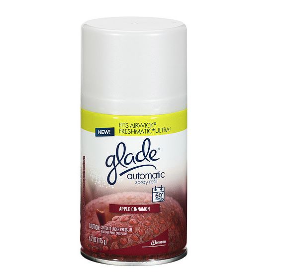 Glade 71775 Automatic Spray Refill, Apple Cinnamon, 6.2 Oz