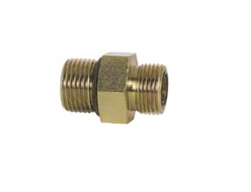 Imperial 99444 Straight Thread O-Ring Connector Fitting, 3/8"x1/2"