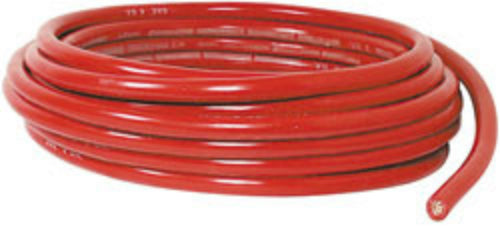 Imperial 6215-4 6-Gauge Color Coded Positive Battery Cable, 100', Gray