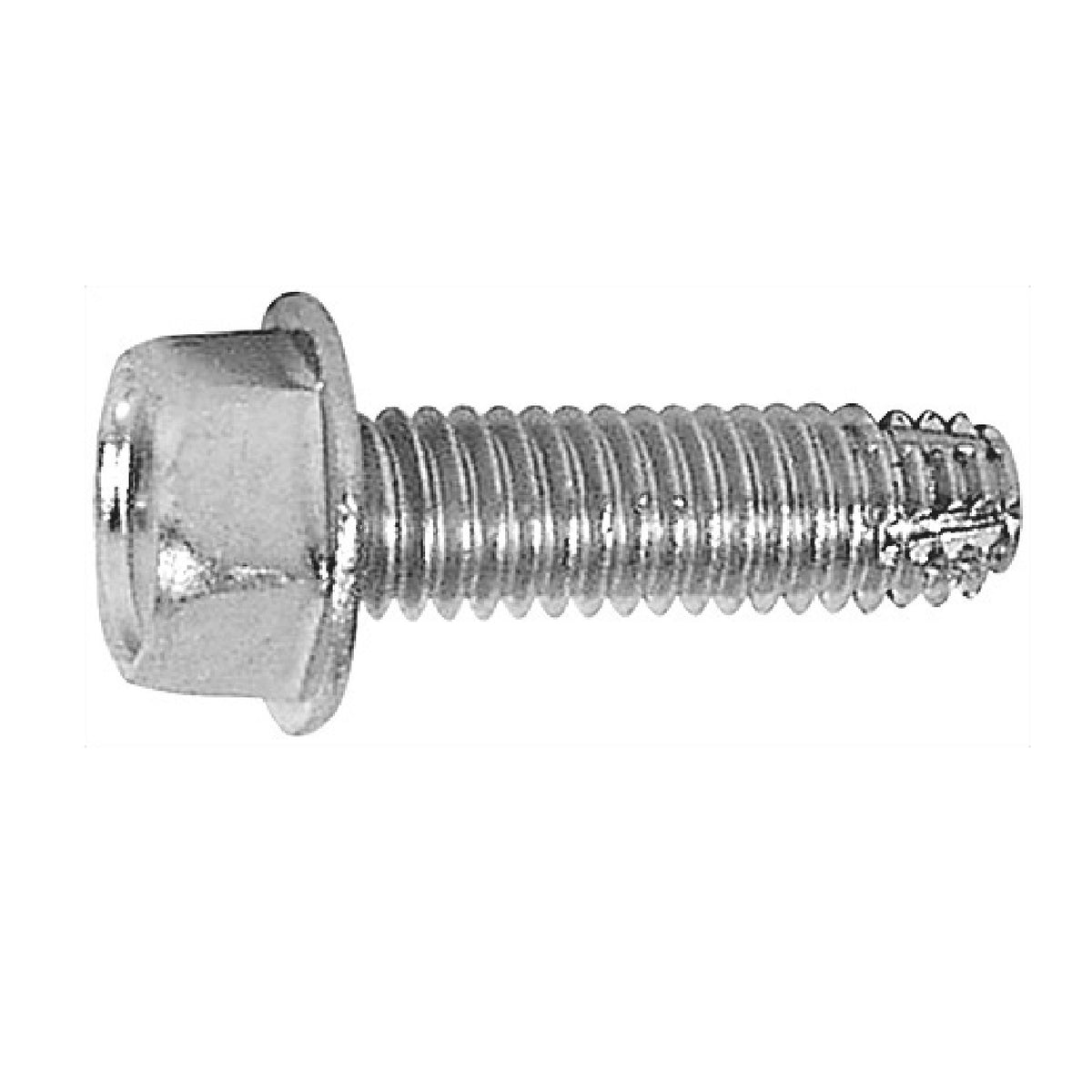 Imperial 69141 Hex Washer Head Thread Cutting Screw, #10-24 x 1", Pkg/100