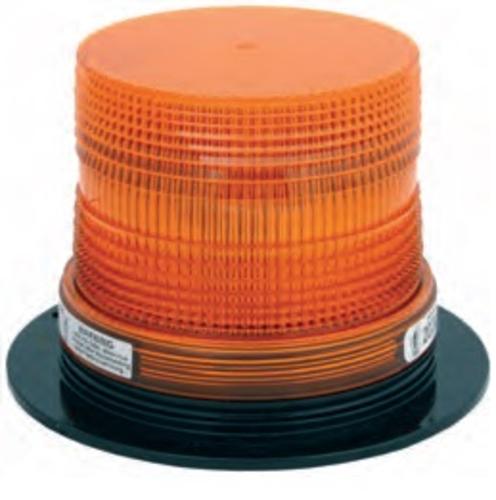 Truck-Lite 80853 Low Profile Strobe Lamp, 12 V, Amber