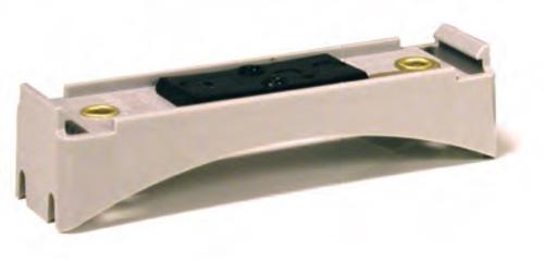 Truck-Lite 80933 Model-19 Lamp Curved Bracket Mount, Gray