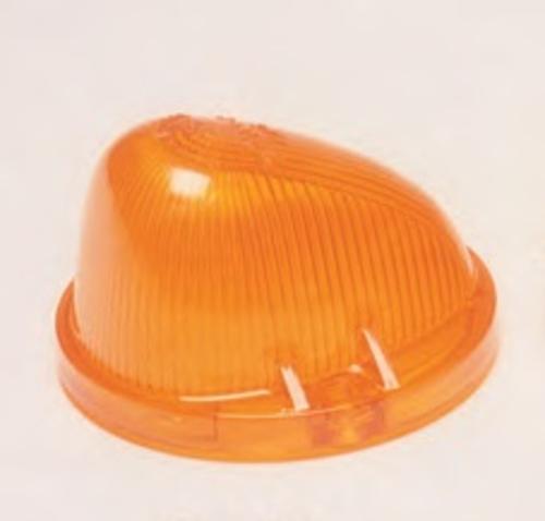 Truck-Lite 81173 Rubber Base Cab Marker Replacement Lens, Yellow