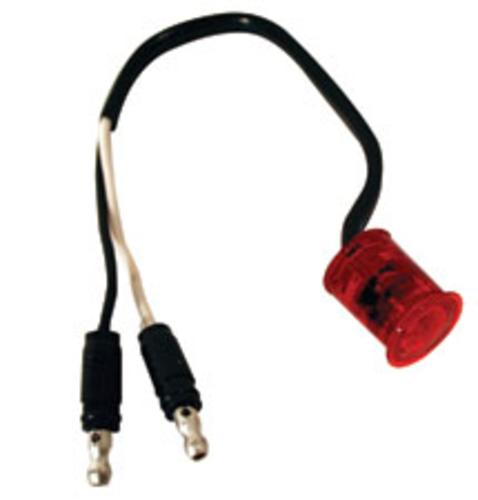 Truck-Lite 81129 1-LED 33-Series PC Rated Clearance/Marker Lamp, Red