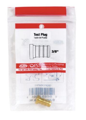 Zurn QQP2GXNPK1 Pex Test Plug 3/8Barb