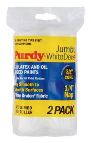 Purdy 140624010 Jumbo Mini Roller, 4-1/2"W x 1/4" Nap