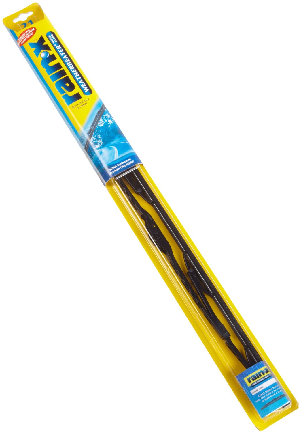 Rain-X RX30221 Weatherbeater Windshield Wiper Blade, 21"