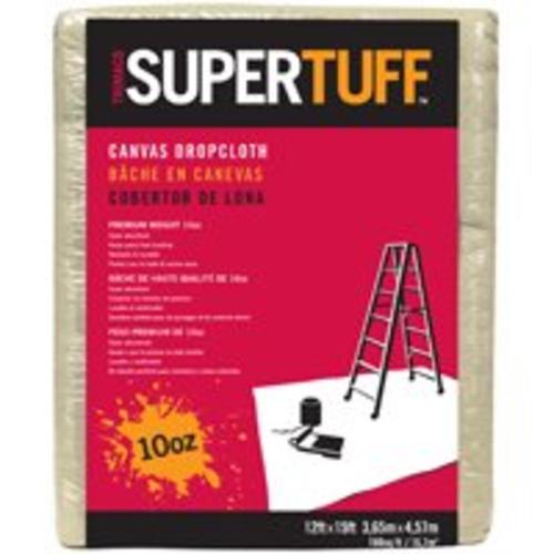 Trimaco 51123 Canvas Drop Cloth 12 x 15' 10Oz,