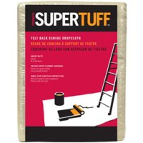 Trimaco FB1 Felt-Back Drop Cloth, 9' x 12'