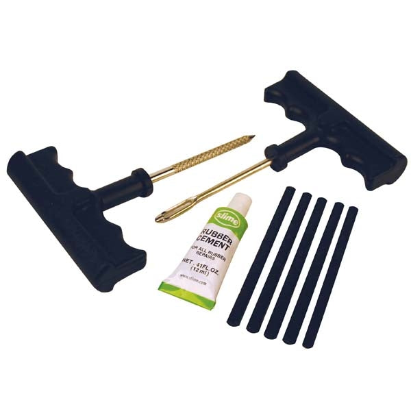 Slime 1034-A Tubeless Off-Road Tire Plug Kit with T-Handle, 8-Piece