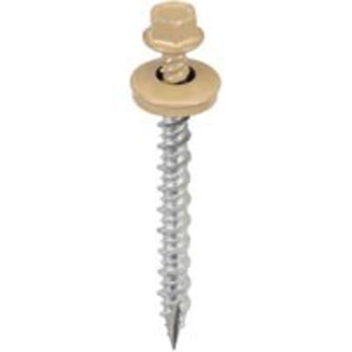 Acorn SW-MW2MT250 Mw Scrw, 2", Tan, 250 Ct, Metal To Wood