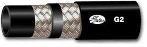 Gates 70609 16G2 2-Wire Braid Hydraulic Hose, 1"x165', 2400 psi