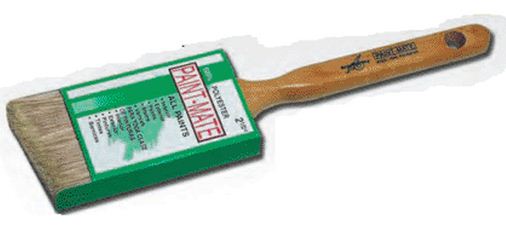 Arroworthy 7020 2-1/2" Paint Mate Blended Polyester Angular Sash Brush, 2.5"
