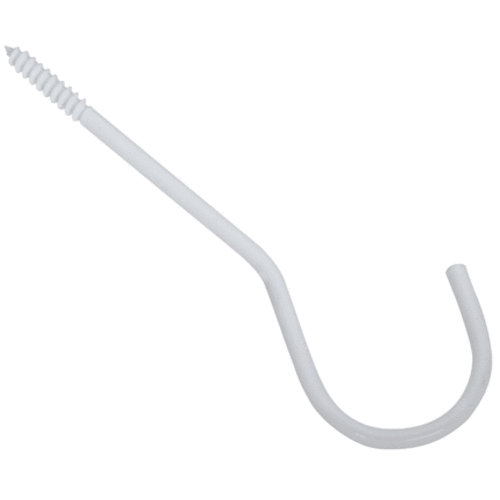 Stanley Hardware 275-206 Ceiling Hooks, White, Large, 6"