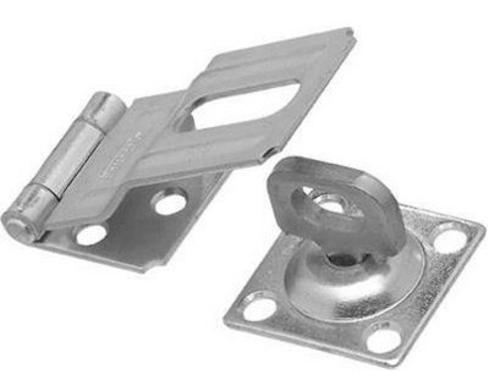 Stanley 348-854 Swivel Staple Safety Hasps, Stainless Steel, 4-1/2"
