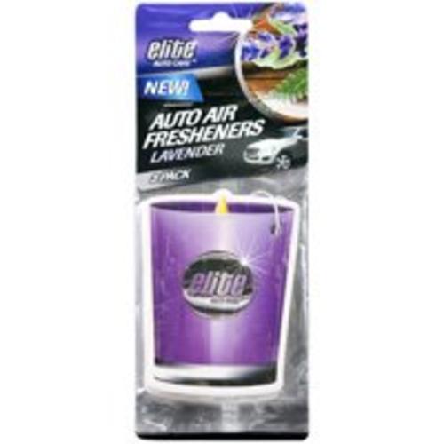 Elite 8987 Auto Air Freshener, Lavender, 3-Pack