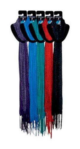 Diamond 0FN-FASH Fashion Scarfs, Assorted Colors, 72" x 12"