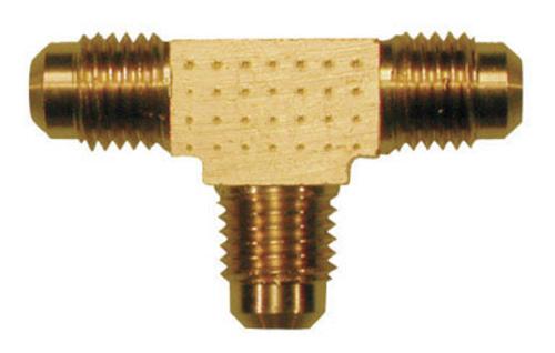 JMF 41202 Flare Tee, Brass, 1/2"