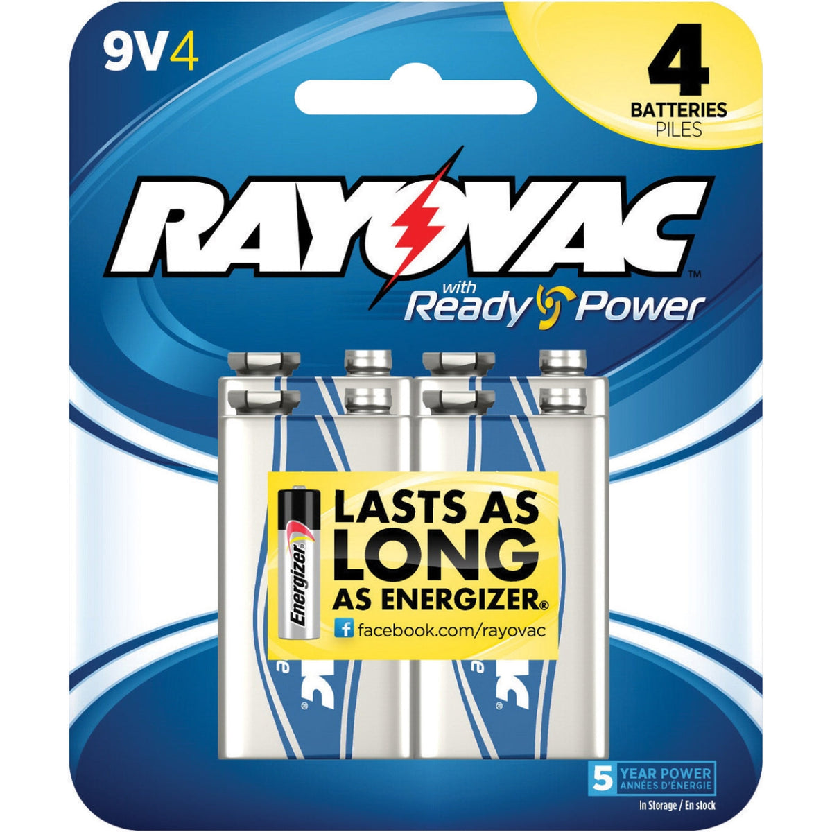 Rayovac A1604-4CTF2 9V Alkaline Battery