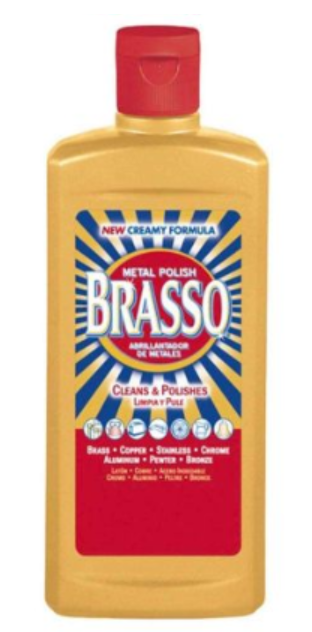 Brasso 89334 Metal Polish, 8 Oz