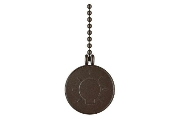 Westinghouse 7703000 Bulb Pull Chain, 12", Oil Rubbed Bronze