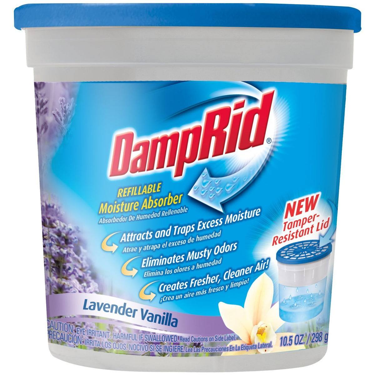 Damp Rid FG01LV Refillable Moisture Absorber, 10.5 Oz