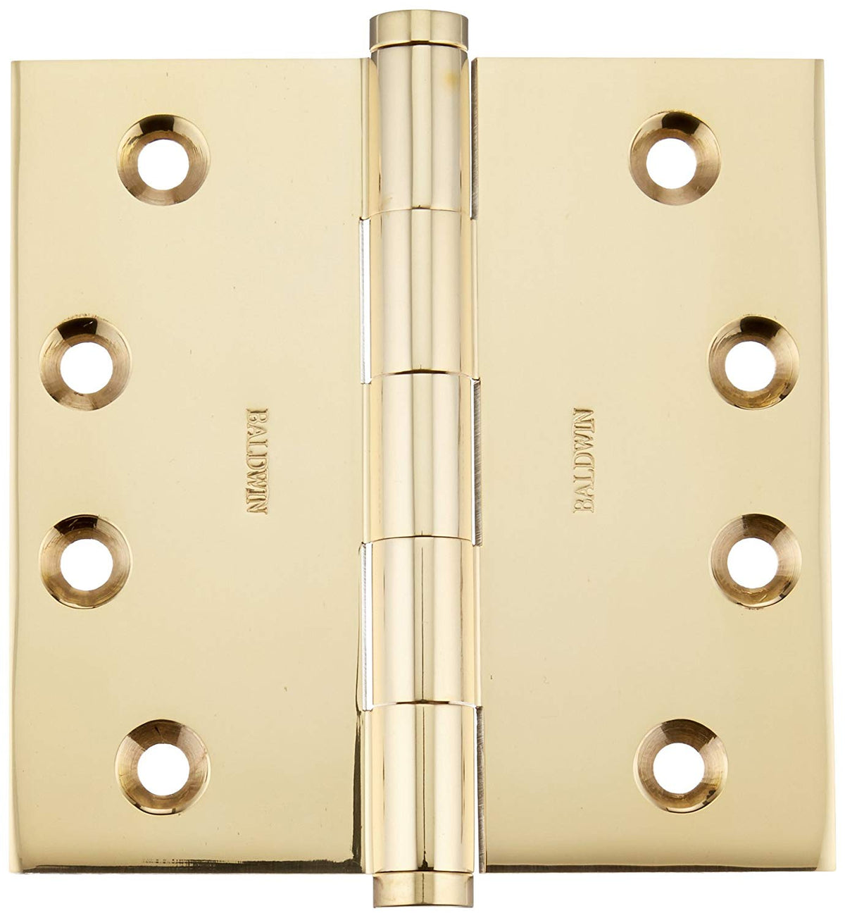 Baldwin 1040031I Mortise Square Hinge , Unlacquered Brass
