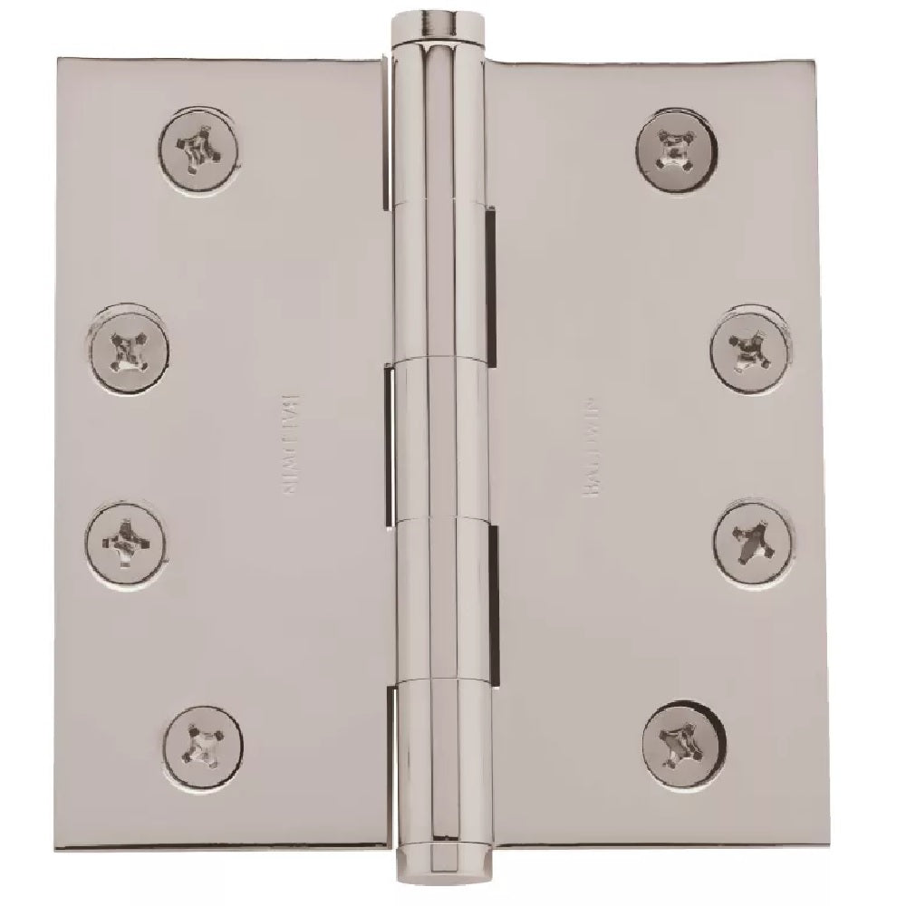 Baldwin 1035055I Mortise Square Hinge , Bright Nickel