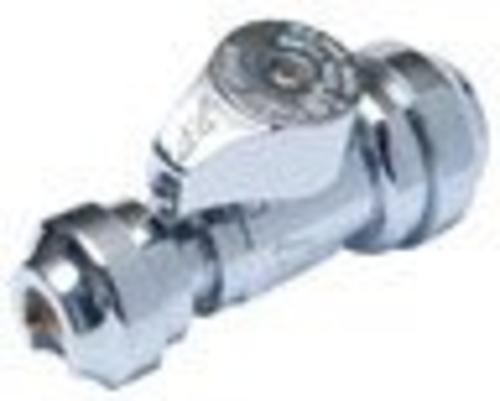 Sharkbite 23049-0000LF Quarter Turn Straight Stop, 1/2 x 1/4Lf