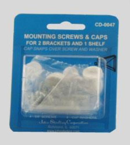 John Sterling CD-0047 Closet Hardware, White