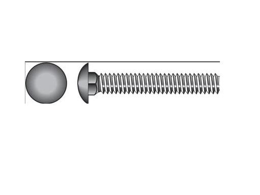 Hillman 240075 Carriage Screw 5/16 x 3/4 Boxed