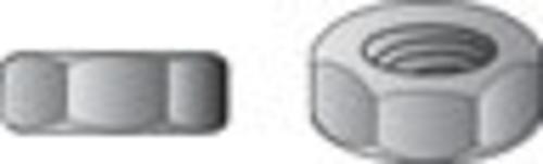 Hillman 180424 Hex Nuts, Zinc, 1", Grade 8, Box 10
