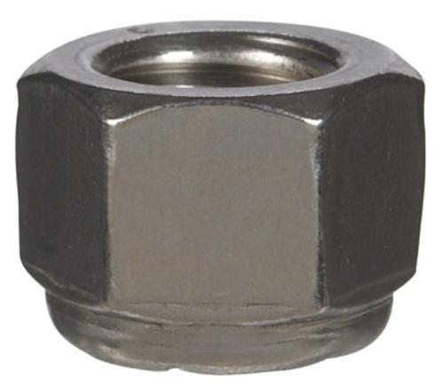 Hillman 0829728 Nylon Insert Lock Nuts, Stainless Steel, 1/2", Box 25
