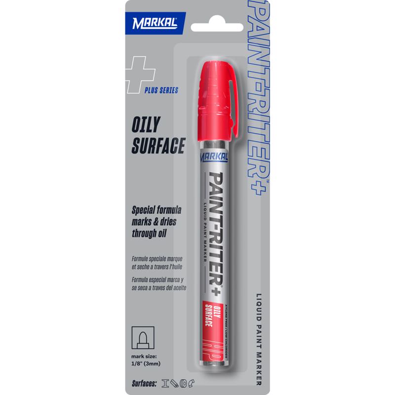 Markal 97002 Paint-Riter Liquid Paint Marker, Red
