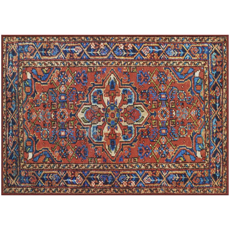 Gel Pro 107-1-2434-EHVR NeverMove Esther Floor Mat, Vintage Red, 34 inches X 24 inches