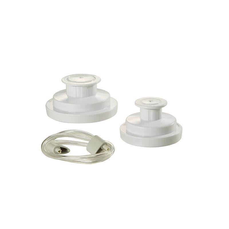 FoodSaver FCARWJAH000 Regular Mouth/Wide Mouth Jar Seals, White