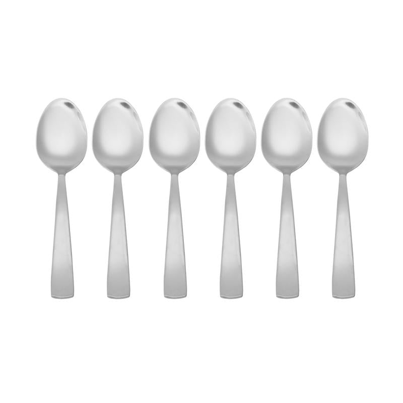 Lifetime Brands 5243532 Pfaltzgraff Danford Teaspoon, Silver, Stainless Steel