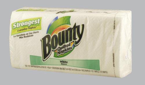 Napkin Bounty Wht 100Ct