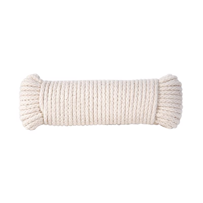 Koch 5620625 Clothesline Rope, Cotton, 3/16 inches D X 100 ft.