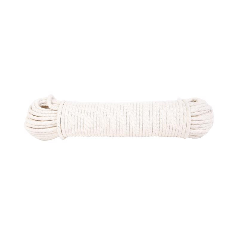 Koch 5610725 Solid Braided Clothesline Rope, 7/32 Inch x 100 Feet