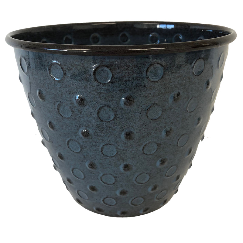 Robert Allen MPT02542 Mandalay Round Planter, 8 Inch