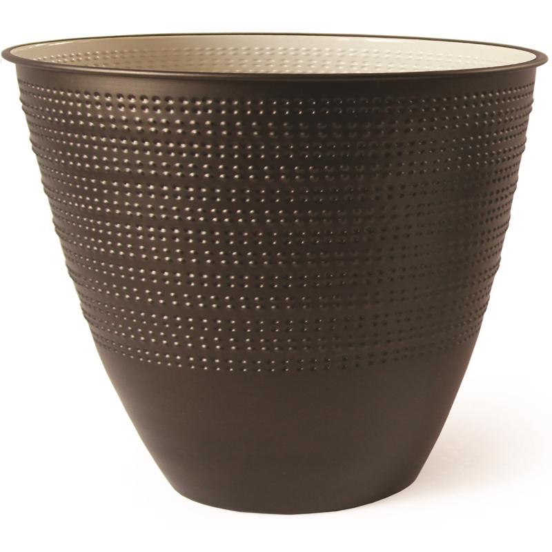 Robert Allen MPT02971 Dunbar Round Planter, 10 Inch