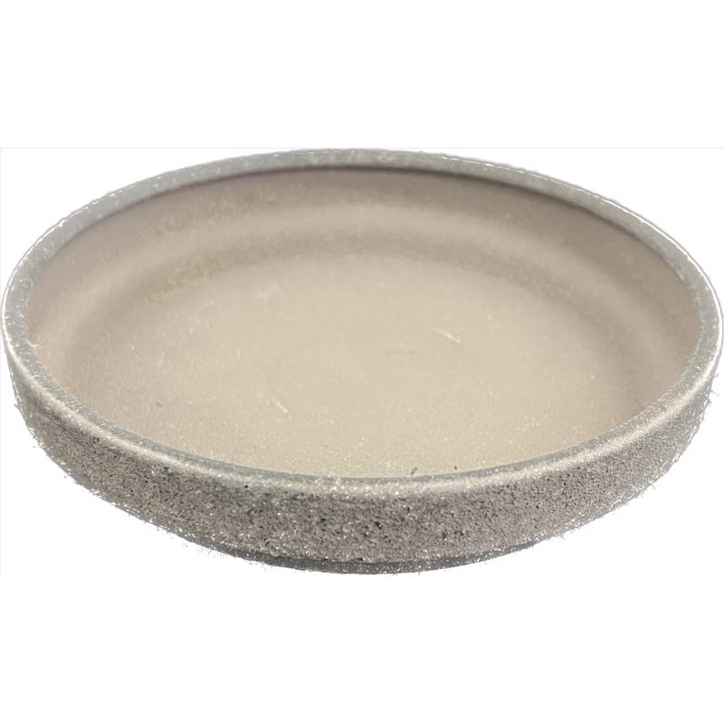 Robert Allen MPT02855 Tahoe Plant Saucer, Pearl