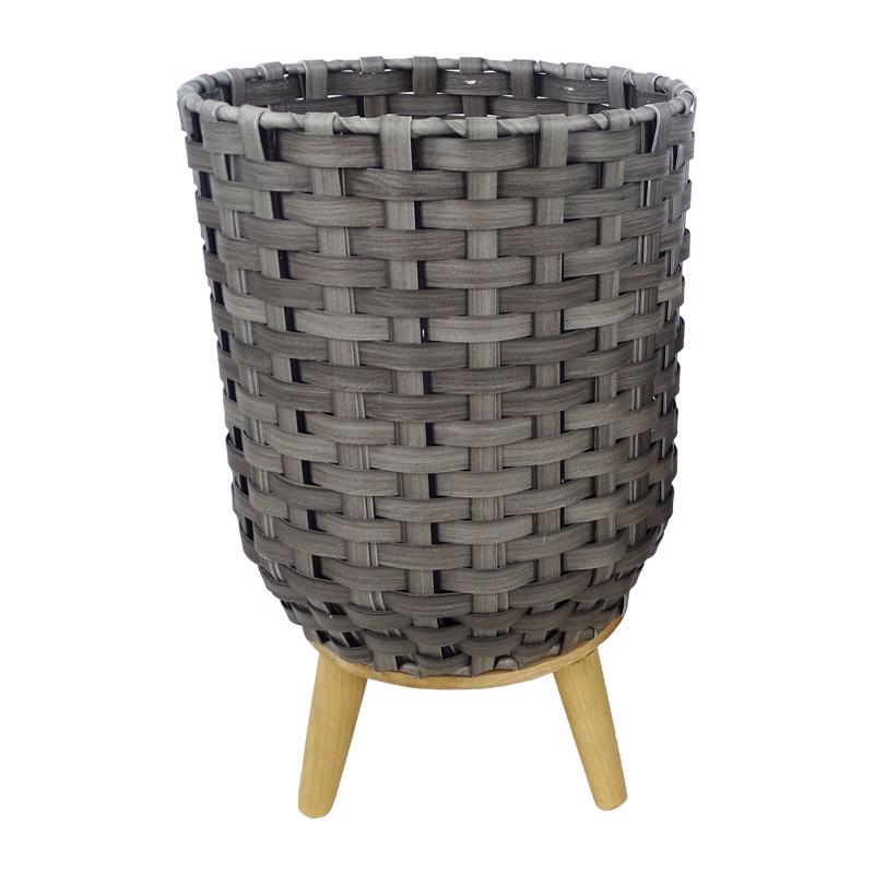 Alpine YHL852GR-L Plant Basket, Gray