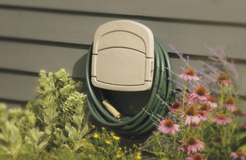 Suncast DHH150 Deluxe Hose Hangout 150', Light Taupe