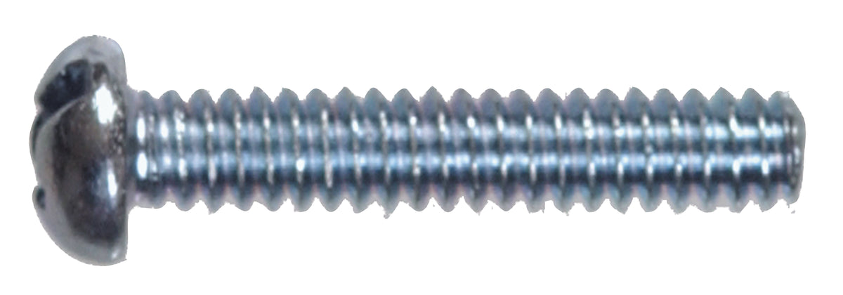 Hillman 90212 Combination/Phillips/Slotted Round Head Machine Screws, Zinc Plated, 8-32 x 3", Box 100