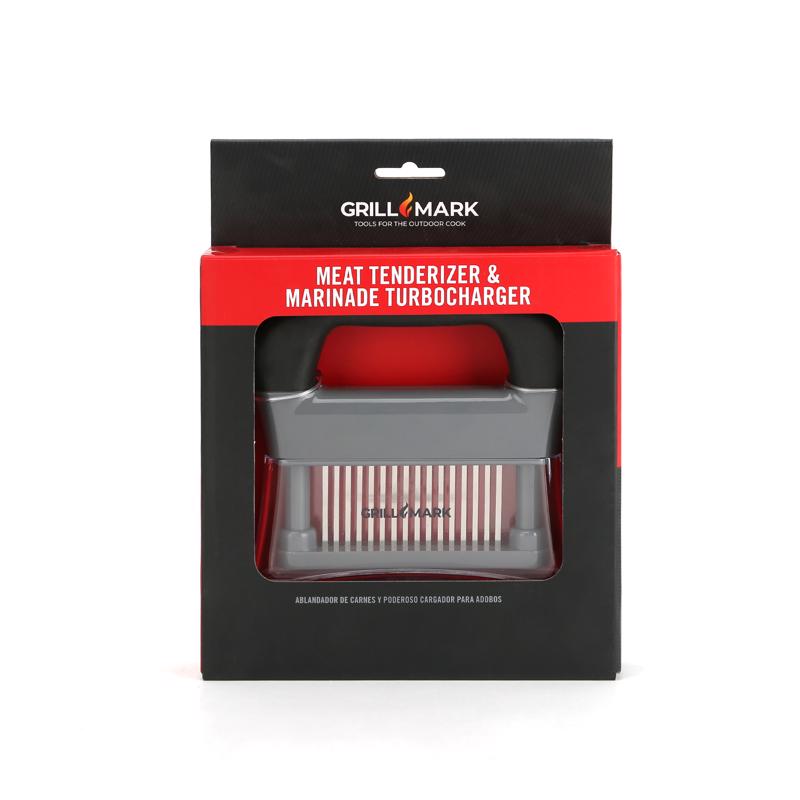 Grill Mark 40136ACE Meat Tenderizer, Black/Clear